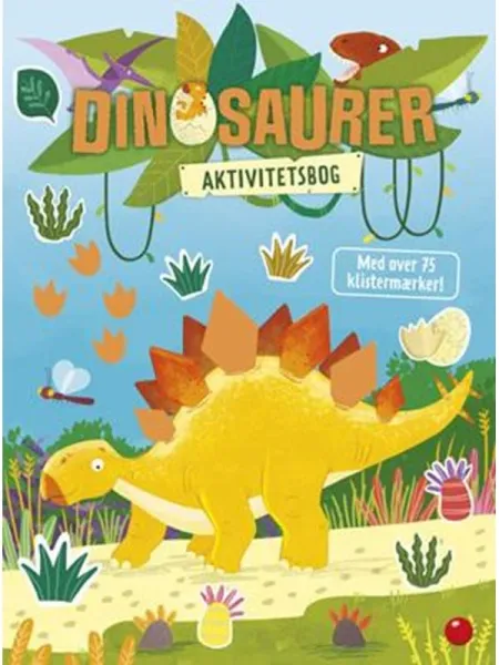 Dinosaurus-aktiviteettikirja - Harrastus - vihkonen