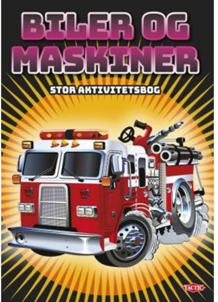 Tactic Autot ja koneet - Suuri puuhakirja (96 s)