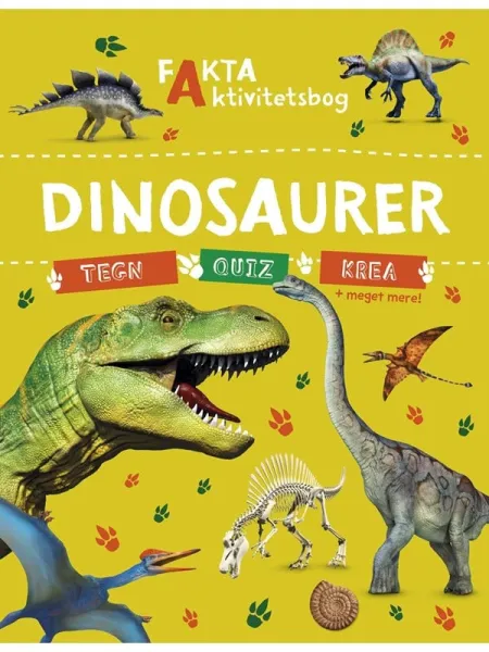 Faktatehtäväkirja: Dinosaurukset - Lastenkirja - vihkonen