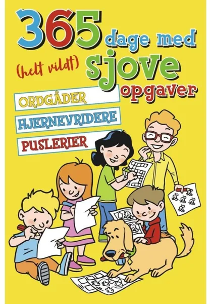 365 päivää superhauskoja tehtäviä - Lastenkirja - pehmeäkantinen
