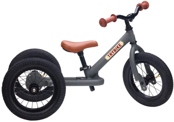 Trybike 3-pyöräinen, Antrasiitinharmaa